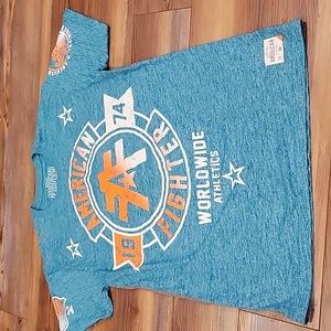 American fighter men's shirt